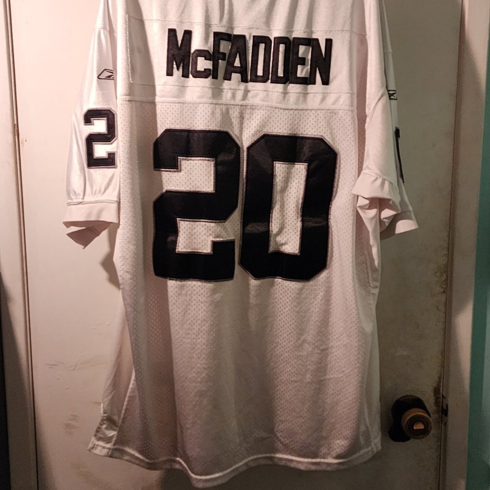 Reebok On Field Oakland Raiders Darren McFadden Jersey